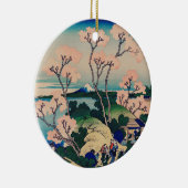 Hokusai - Goten-Yama-Hill Keramisch Ornament (Rechts)