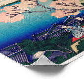 Hokusai - Goten-Yama-Hill Poster (Hoek)