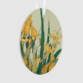 Hokusai grasshopper et iris Japon (devant)