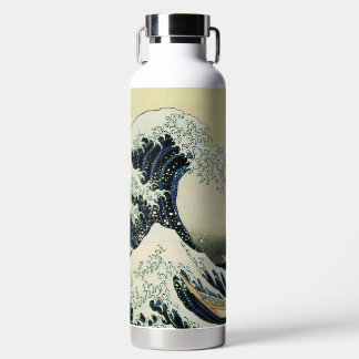 Hokusai Great Wave geïsoleerde fles