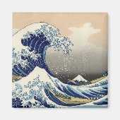 HOKUSAI Great Wave Magneet (Voorkant)