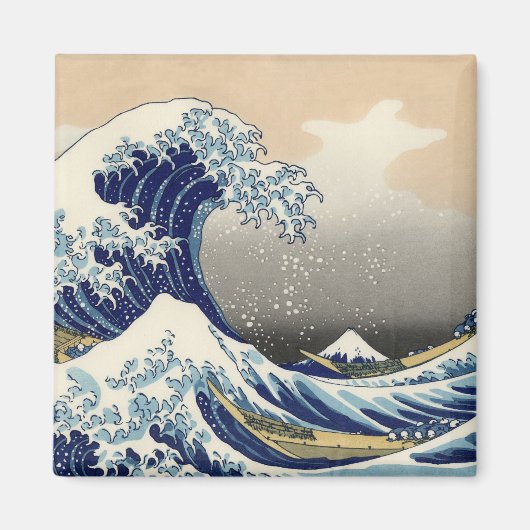 HOKUSAI Great Wave Magneet (Voorkant)