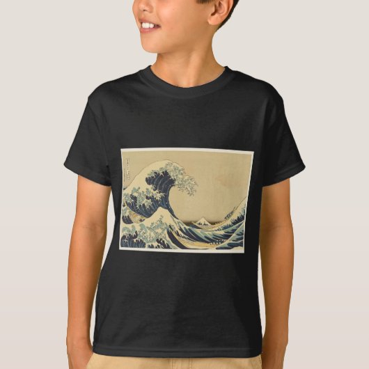 Hokusai Great Wave Off Kanagawa T-shirt (Voorkant)