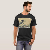 Hokusai Great Wave Off Kanagawa T-shirt (Voorkant volledig)