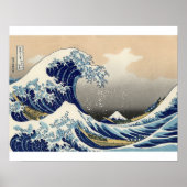 HOKUSAI Great Wave Poster (Voorkant)