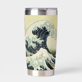 Hokusai Great Wave Tumbler Geïsoleerde Drinkbeker