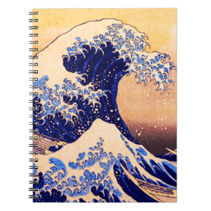 Hokusai grote golf notitieboek