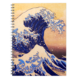 Hokusai grote golf notitieboek
