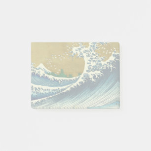 Hokusai Grote Golfpatroon: Japanse Ukiyo-e Kunst Post-it® Notes