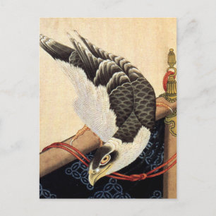 Hokusai Hawk Briefkaart
