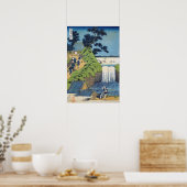 Hokusai - Herfst van Aoiga Oka Poster (Keuken)
