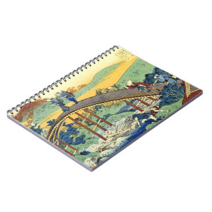 Hokusai Japans artikel 17/100 One Hundred Poems Fu Notitieboek
