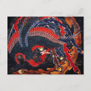 Hokusai Japans Phoenix Briefkaart