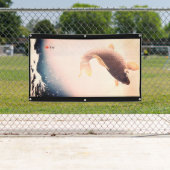 HOKUSAI JAPANSE HOUTBLOK PRINT VIS Banner (Insitu)