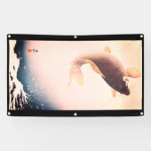 HOKUSAI JAPANSE HOUTBLOK PRINT VIS Banner (Horizontaal)