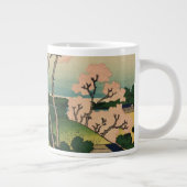 Hokusai Katsushika - Goten-Yama-Hill, Shinagawa Extra Grote Beker (Rechts)