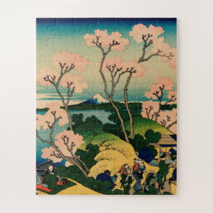 Hokusai Katsushika - Goten-Yama-Hill, Shinagawa Legpuzzel