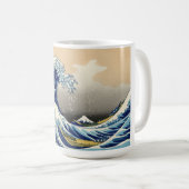 Hokusai la grande tasse de vague (Devant droit)