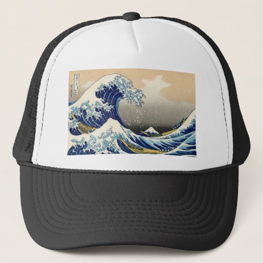 Hokusai le grand casquette de vague (Devant)