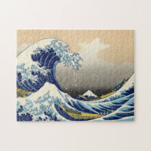 Hokusai le grand puzzle de vague