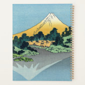 Hokusai - Le Mont Fuji reflète le lac Kawaguchi (Dos)