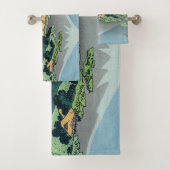 Hokusai - Le Mont Fuji reflète le lac Kawaguchi (En situation)