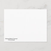 Hokusai Meets Fibonacci, Golden Ratio Briefkaart (Achterkant)