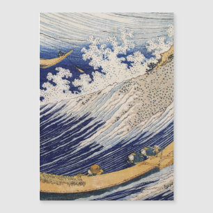 Hokusai Oceaangolven Zee Boten