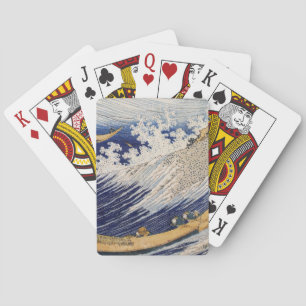 Hokusai Oceaangolven Zee Boten Pokerkaarten