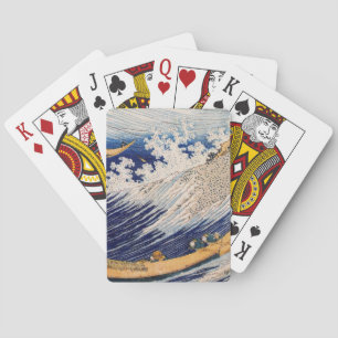 Hokusai Oceaangolven Zee Boten Pokerkaarten