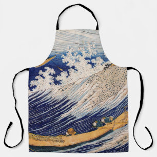Hokusai Oceaangolven Zee Boten Schort