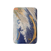 Hokusai Ocean Waves Zee Boten Badmat (Voorkant Verticaal)