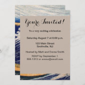 Hokusai Ocean Waves Zee Boten Kaart (Voorkant / Achterkant)