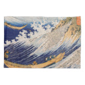 Hokusai Ocean Waves Zee Boten Kussensloop (Achterkant)