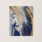 Hokusai Ocean Waves Zee Boten Legpuzzel (Verticaal)