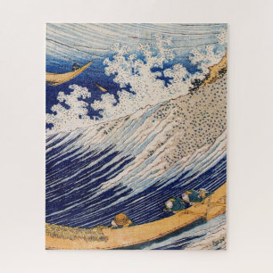 Hokusai Ocean Waves Zee Boten Legpuzzel