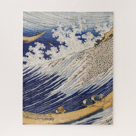 Hokusai Ocean Waves Zee Boten Legpuzzel (Verticaal)