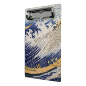 Hokusai Ocean Waves Zee Boten Mini Klembord (Angled2)