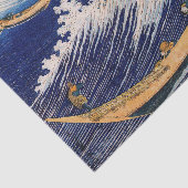 Hokusai Ocean Waves Zee Boten Tissuepapier (Detail)