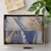 Hokusai Ocean Waves Zee Boten Tissuepapier (Geschenk)