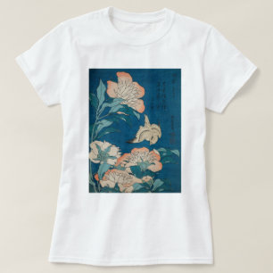 Hokusai Peonies en Canarische galerieHD T-shirt