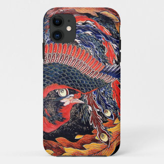 Hokusai - phoenix iPhone 11 hoesje