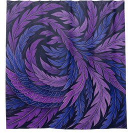 Hokusai Phoenix Motif Japanese Art Shower Curtain Douchegordijn