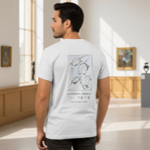 Hokusai Schildpad Tekening Japanse Minimalisme Wit