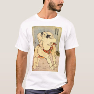 Hokusai Sumo Wrestlers T-shirt