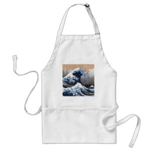 Hokusai, "The Great Wave off Kanagawa" Standaard Schort