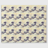 Hokusai "The Great Wave"-overslagpapier Cadeaupapier (Vlak)