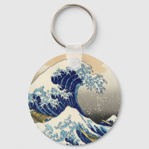 Hokusai The Great Wave Sleutelhanger