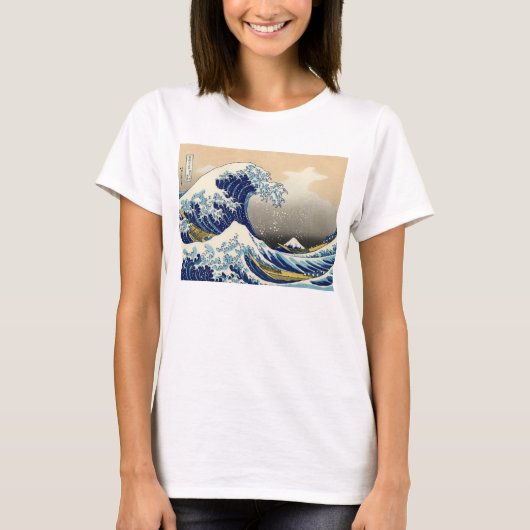 Hokusai The Great Wave T-shirt (Voorkant)
