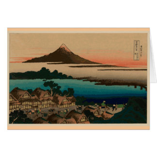 Hokusai uitzicht van de berg Fuji